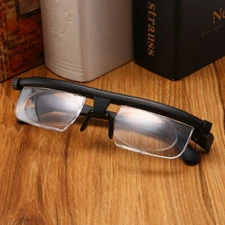 Vision Focus Adjustable Reading Glasses Myopia Eye Glasses Variable Lens Magnify