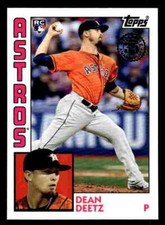 2019 Topps 1984 Topps Baseball Rookies Dean Deetz #84R-DD - Houston Astros