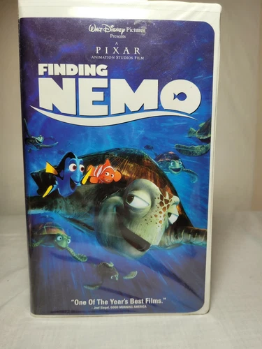 Finding Nemo (VHS, 2003) Disney Pixar preowned clamshell
