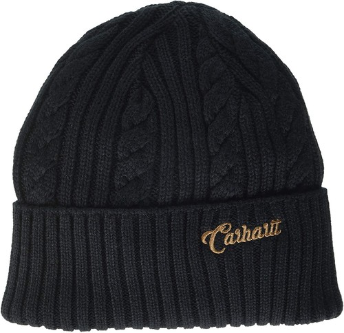 Rib Knit Fisherman Beanie, Black 