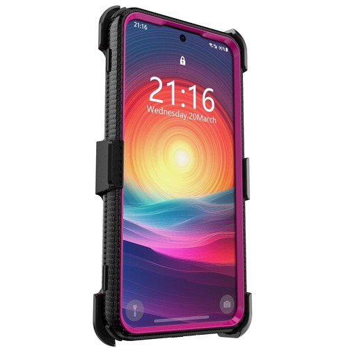 For Samsung Galaxy S21/S21+/S21 Ultra/FE Case Dual Layer Hard Cover / Belt Clip - Picture 75 of 89