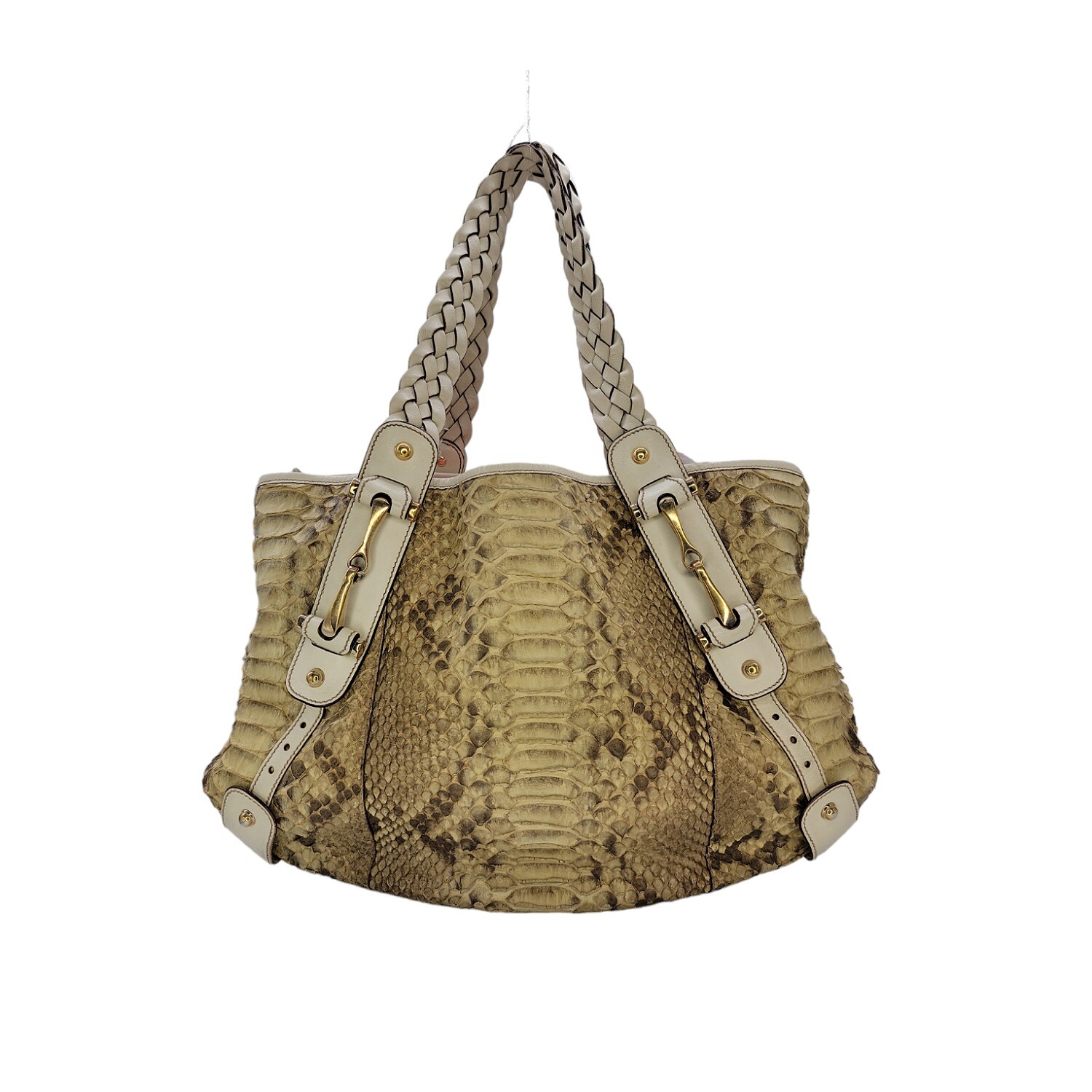Gucci Python Medium Pelham Tote - image 1