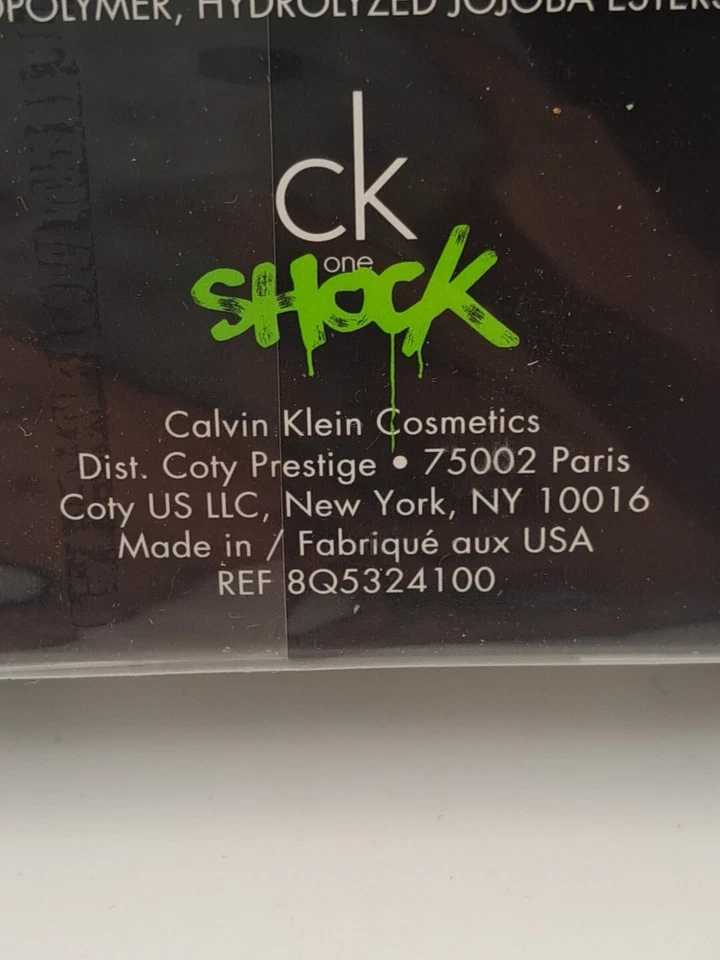 CK One Shock For Him por Calvin Klein 3,4 OZ eau de toilette colonia spray para hombres Foto 4 de 4