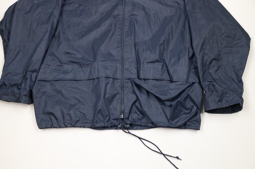 Vtg Streetwear Mens Large Distressed 2 Piece Waterproof Rain Suit Jacket Pants - Picture 4 of 24