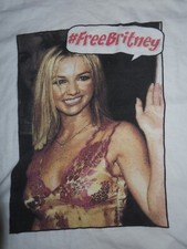 Free BRITNEY SPEARS #FreeBritney (LG) T-Shirt Concert 
