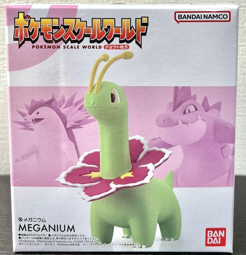 Bandai Pokemon Scale World Jout Region Meganium from japan