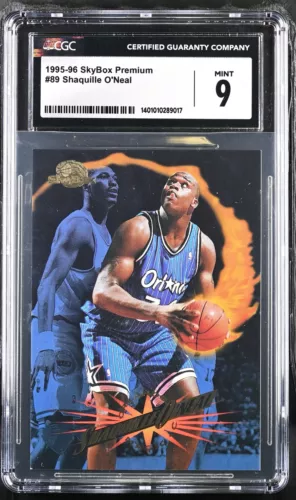 1995 Premium Shaquille O'Neal #89 CGC 9