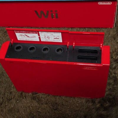 Nintendo Wii Console Super Mario Bros 25th Anniversary Red Limited
