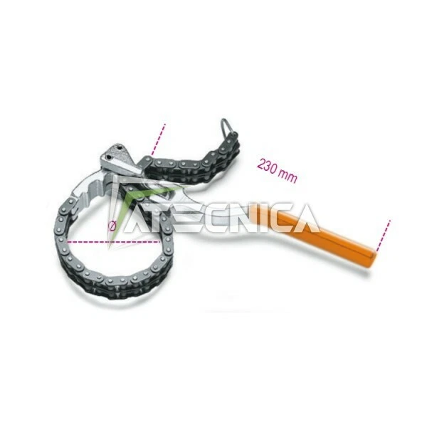 Chiave Per Filtro Olio 53 108 Mm Chiave Di Rimozione Regolabile A 3