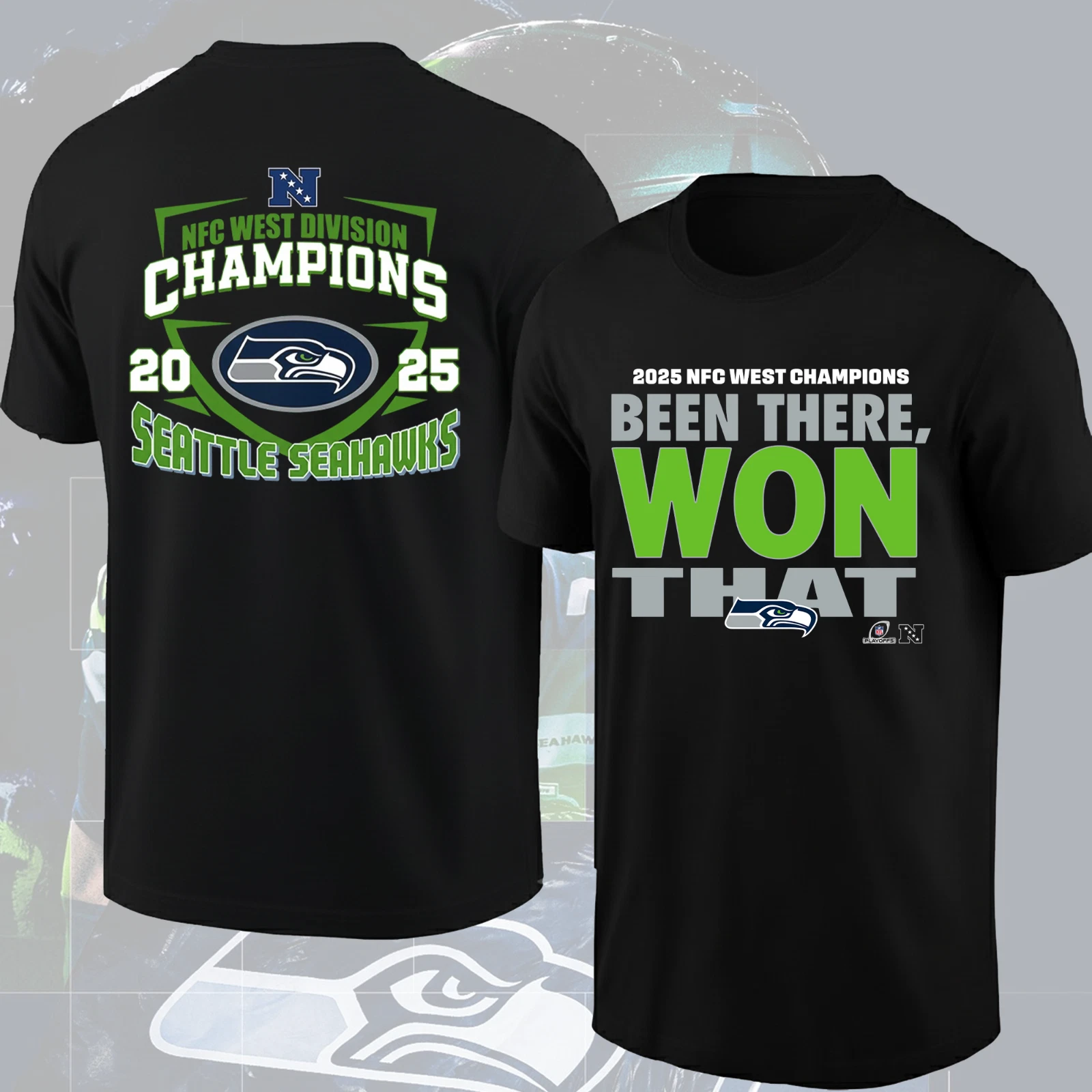 Seattle Seahawks NFC West Division Champions 2025 TShirt Been There Won That Tee