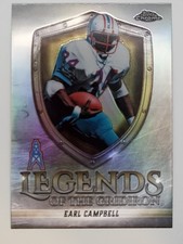 2025 Topps Chrome #LOG-12 Earl Campbell Legends of the Gridiron Refractor