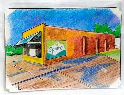 Miniature Fine Art Study - Color Pencil on Paper - Signed Original