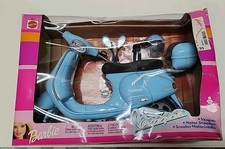 2003 Barbie Motor Scooter/Vespa Blue Mattel,...