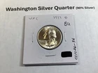 1951 D Washington Silver Quarter from Denver Mint in BU Condition 011026 36tk