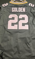 Matthew Golden AUTOGRAPHED Green Bay Packers jersey, COA, signed in person
