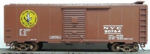 Coche de carga ATHEARN CUSTOM NYC EARLY BIRD SERVICE 40' con cargas RTR ST KD # 90764 | Condition: Used