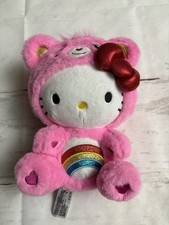 Care Bears Hello Kitty Dressed As Cheer Bear Soft, 10 Fun-Size Plush