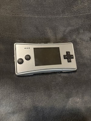 Nintendo Game Boy Micro Black Silver w/ Charger |