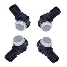 Bumper Park Assist Object Sensor 84153946 for Cadillac Chevy GMC 4PCS Silver