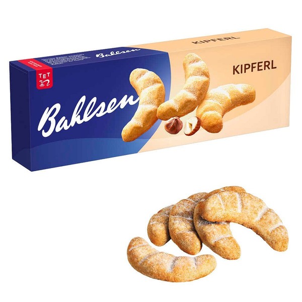 Bahlsen Kipferl Kekse 125,0 G, 1 Pack-image