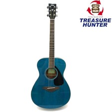 Chitarra acustica Yamaha FS820 turchese scala media con custodia morbida