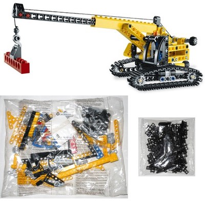 LEGO 9391 Crawler Crane: COMPLETE SET, NEW BAGS -- Tracked Crane Construction