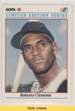 1990 AGFA Film Limited Edition Series Roberto Clemente #8 HOF READ 0m0
