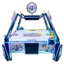 Barron Games Open Ice 4 Player Air Hockey Table