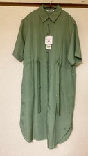 UNIQLO & JW Anderson Linen Blend Shirt Dress