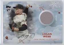 2020 Topps Holiday WalMart Mega Box Relics Logan Webb #WHR-LW 2u3