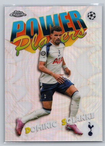 2025-26 Topps Chrome UEFA Club Competitions #PP-10 Dominic Solanke Power Players