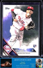 2016 Topps Update *Tyler Goeddel **Card #US247** AUTO (RC)