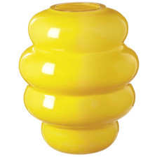 Brand New IKEA KALLARHALS Vase Yellow 22 cm (8 ¾ ") 705.837.11