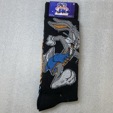 NWT Mens 2 Pairs Space Jam 2 Tune Squad Casual Socks Sz 6-12-Bugs