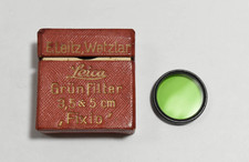 Leica Ernst Leitz GmbH Wetzlar Camera Summitar UV Green Filter Excellent  