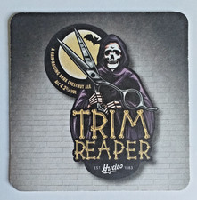 Beer mat.Trim Reaper,Hydes, October 2026.Collectable Breweriana