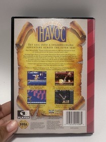 High Seas Havoc Sega Genesis RARE authentic CIB