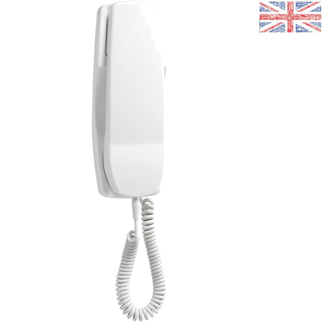 Sturdy White 801 Door Entry Handset - Cable Powered with Enhanced Features