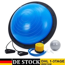 60cm Balance Trainer Gymnastikball Gleichgewicht Halbkugel Mit Rutschfester Basi