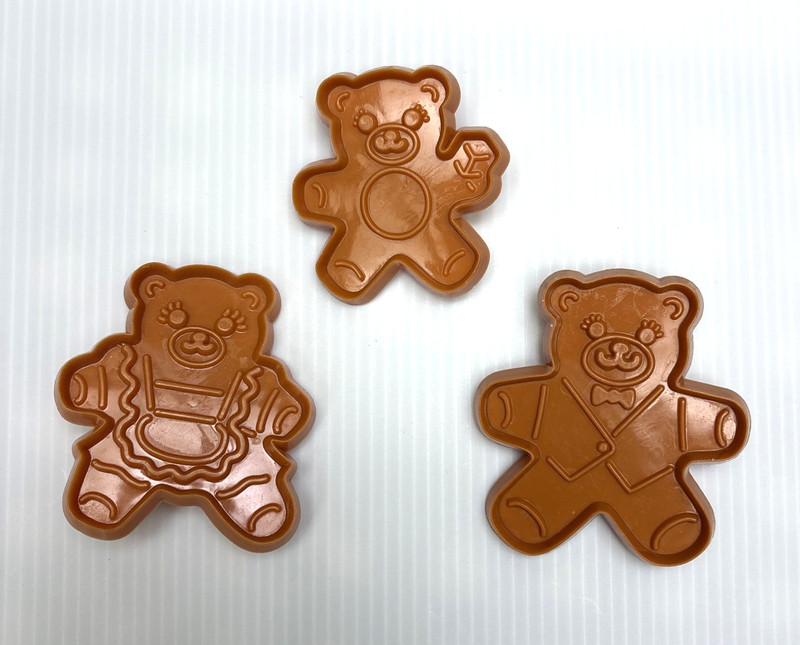 Lot of 3 Hutzler Cookie Cutters 1993 The Three Bears