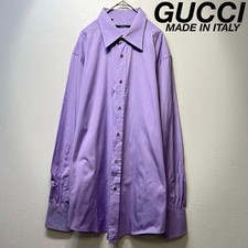 Gucci Tom Ford Era Design Long Sleeve Dress Shirt MADE IN ITALY
