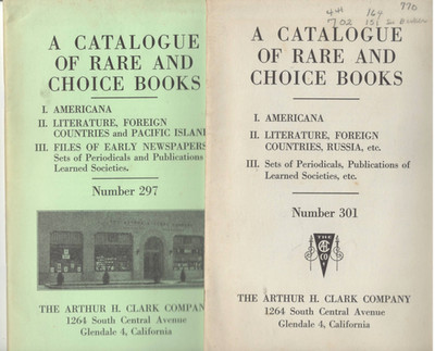Rare Book Catalogues Americana Foreign Pacific Islands Russia Newspapers