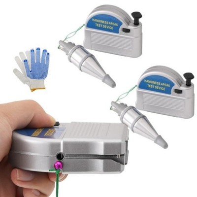 Kompaktes einziehbares Plumb Bob Set mit Magnetfuß für einfachen Transport
