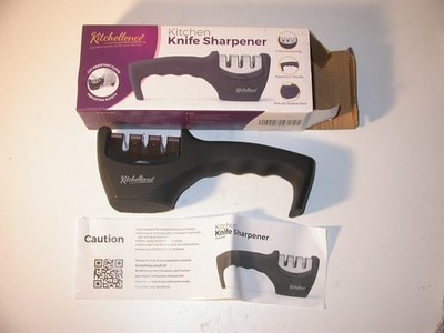 Kitchellence 3-Stage Knife Sharpener Model KS37