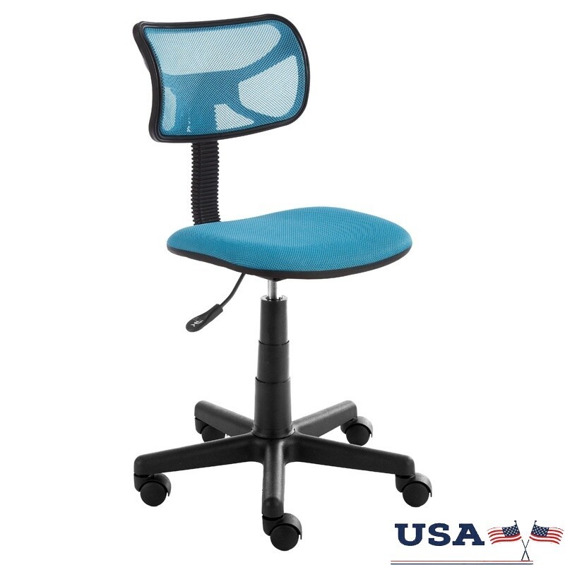 Swivel Mesh Office Chair Cushioned Ergonomic Breathable Comfortable Adjustable