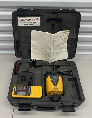 CST/Berger Lasermark Wizard LD-100N & LM-30 Rotary Laser POWERS ON USED