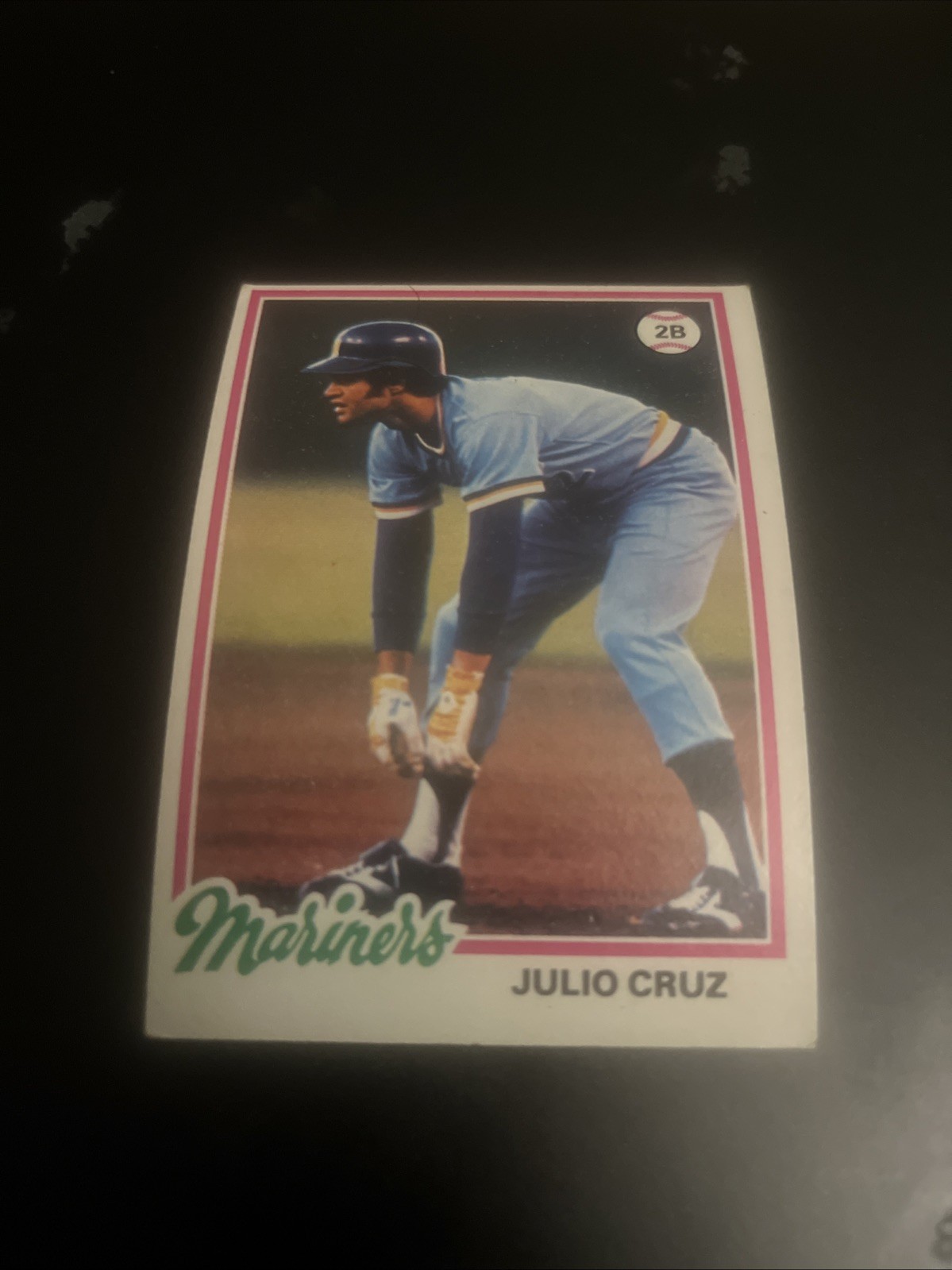 1978 Topps Julio Cruz Seattle Mariners #687
