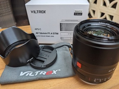 Viltrox AF 56mm F1,4 STM (schwarz) für Fuji X
