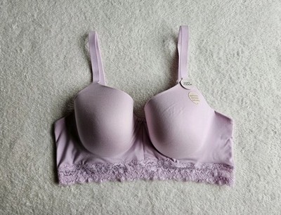 NEW EX M*S SUMPTUOUSLY SOFT LONGLINE UNDERWIRED T-SHIRT BRA SIZE 40C