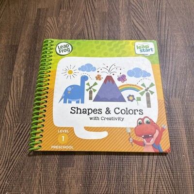 LeapFrog Leap Start Preschool book   SHAPES & COLORS WITH CREATIVITY